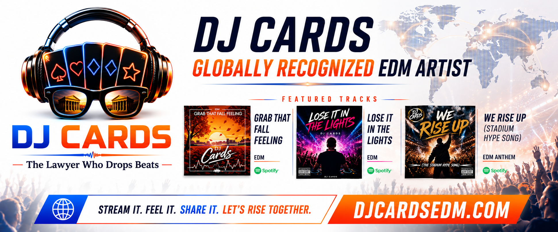 DJ Cards - Globally Recognized EDM Artist