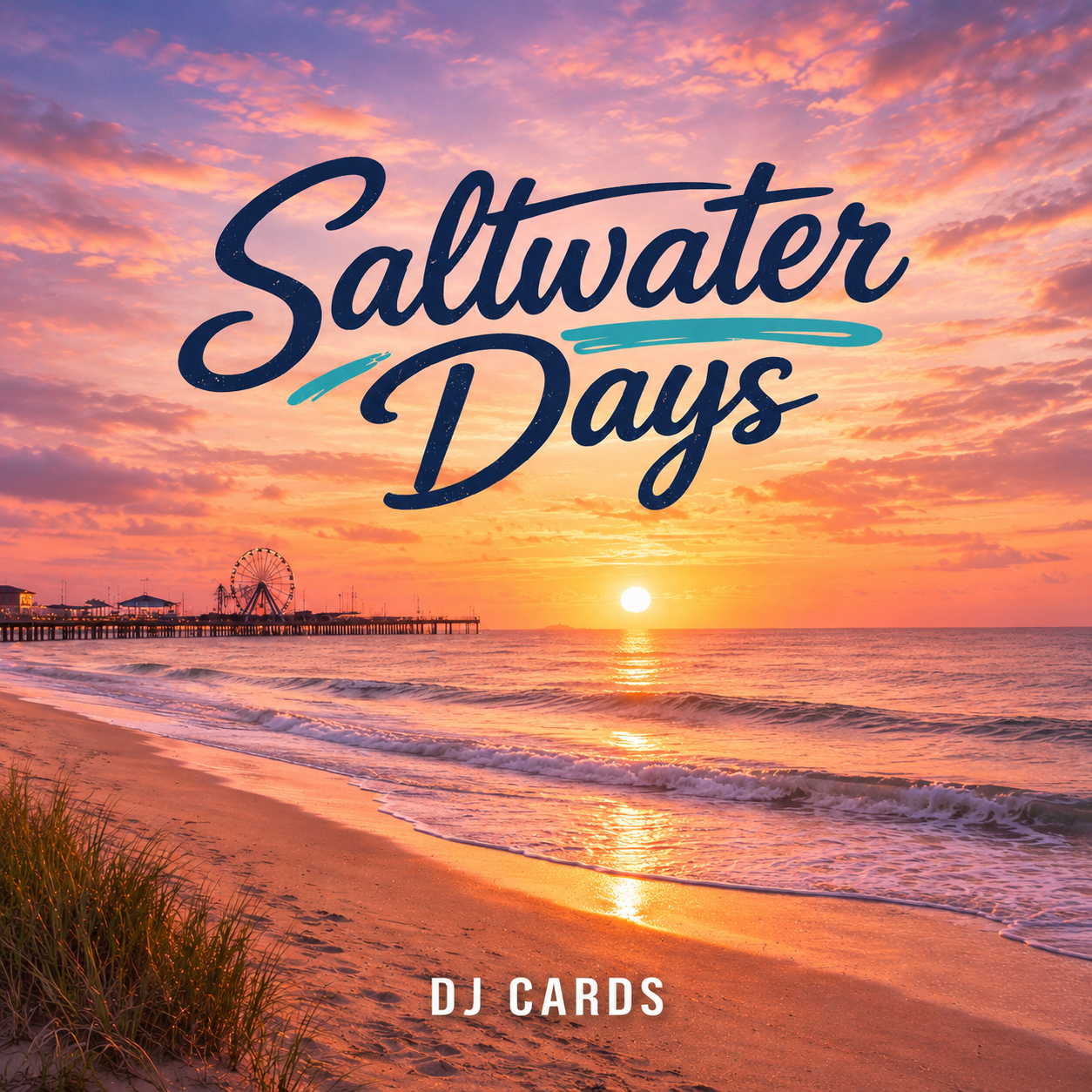 Saltwater Days by DJ Cards - best summer EDM song of 2026 artwork